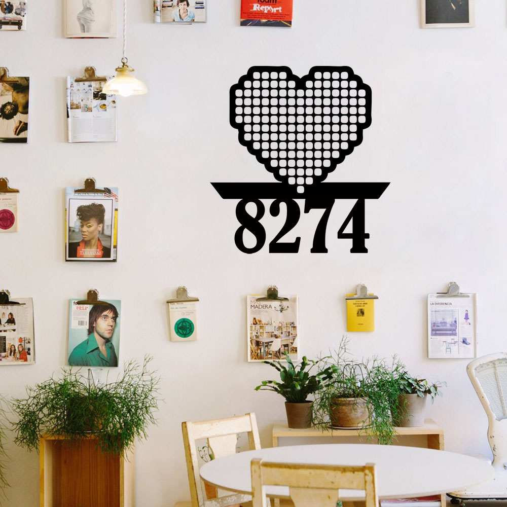 Home Decor Sticker - ملصق جداري رائع قابل للتخصيص باسمك،