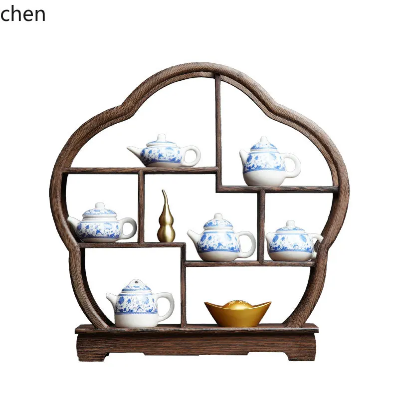 Home Decor Resin - 7.15-c13 إبريق شاي زين ريترو أزرق