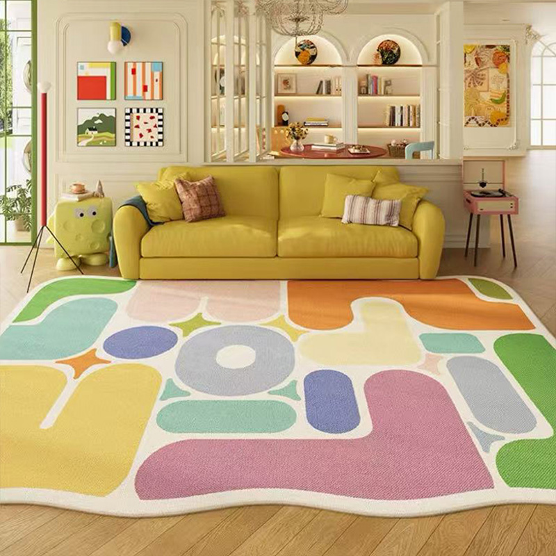 Home Decor Dopamine - سجاد لون الدوبامين لغرفة النوم سجادة