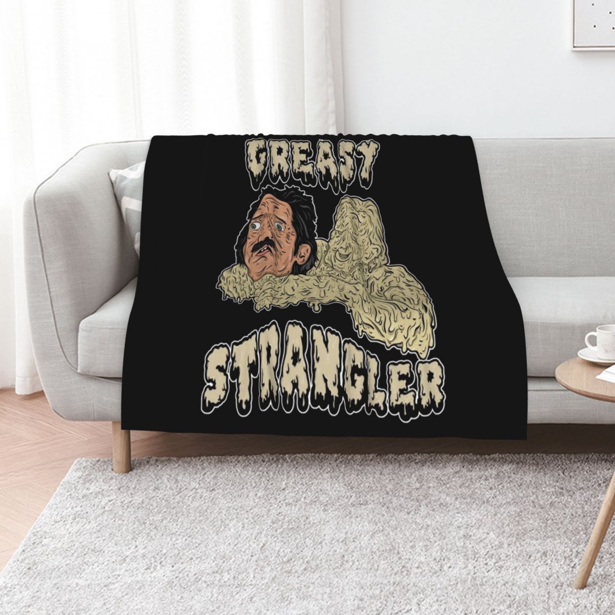 Home Decor Png - The Greasy Strangler Essential T-Shirt.png بطانية