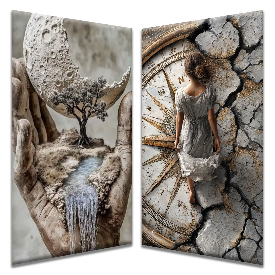 Home Decor Free Images - طقم فن الرسم بالألماس DIY، صورة
