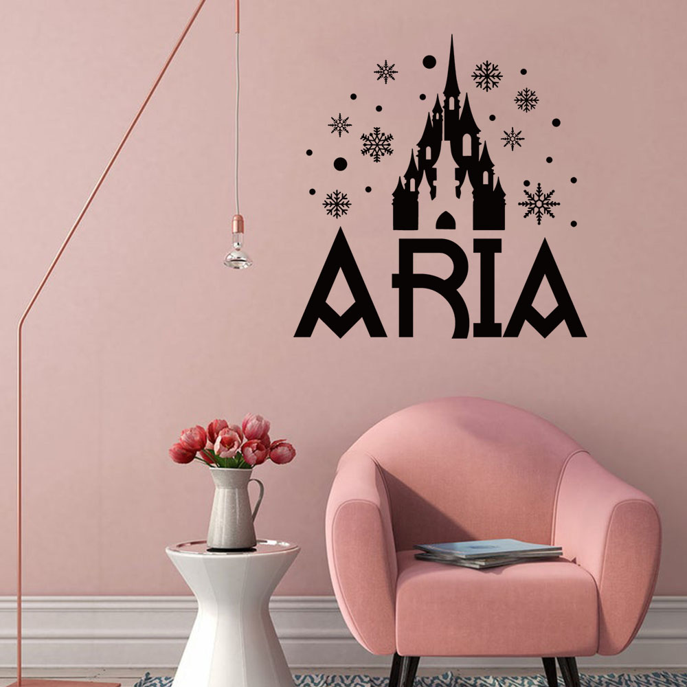 Home Decor Sticker - ملصق جداري فني مخصص بتصميم قلعة