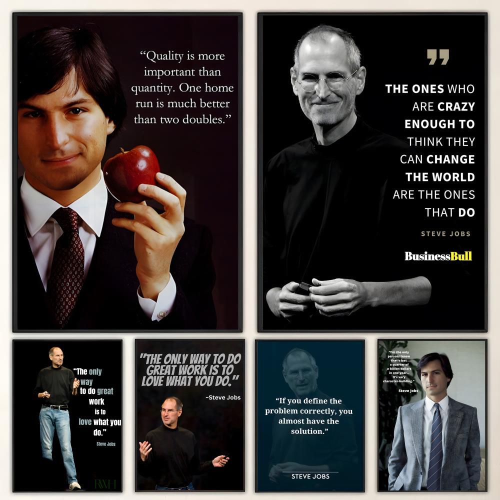 ملصق بنمط S-Steve J-Jobs Q-Quo - مراجعة Home Decor Jobs وسعره