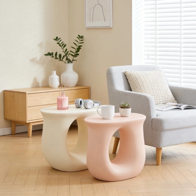 طاولة قهوة زاوية على شكل حرف U - مراجعة Home Decor Dopamine وسعره