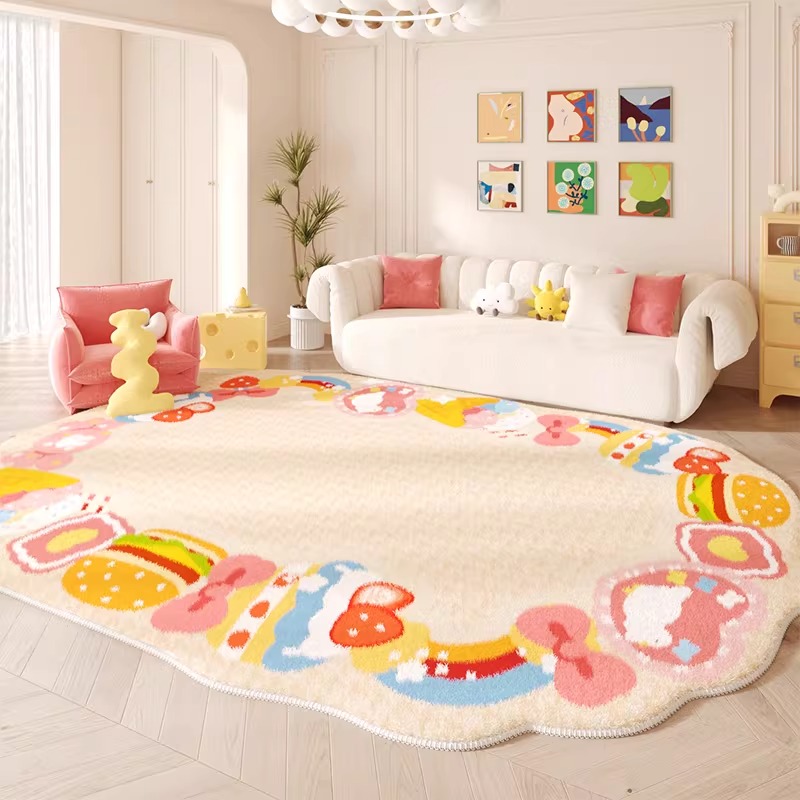 سجادة لغرفة المعيشة ناعمة وفاخ - مراجعة Home Decor Dopamine وسعره