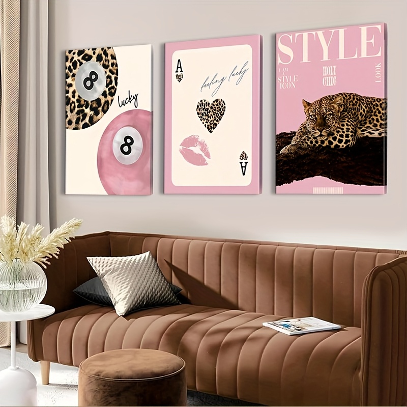 3 قطع من لوحات الفن الجداري ال - مراجعة Home Decor Brand وسعره