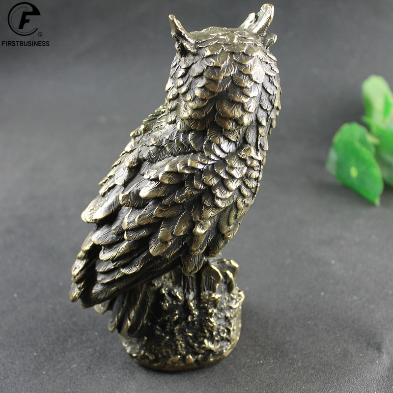 العتيقة النحاس الدائمة البومة  - مراجعة Home Decor Brand وسعره