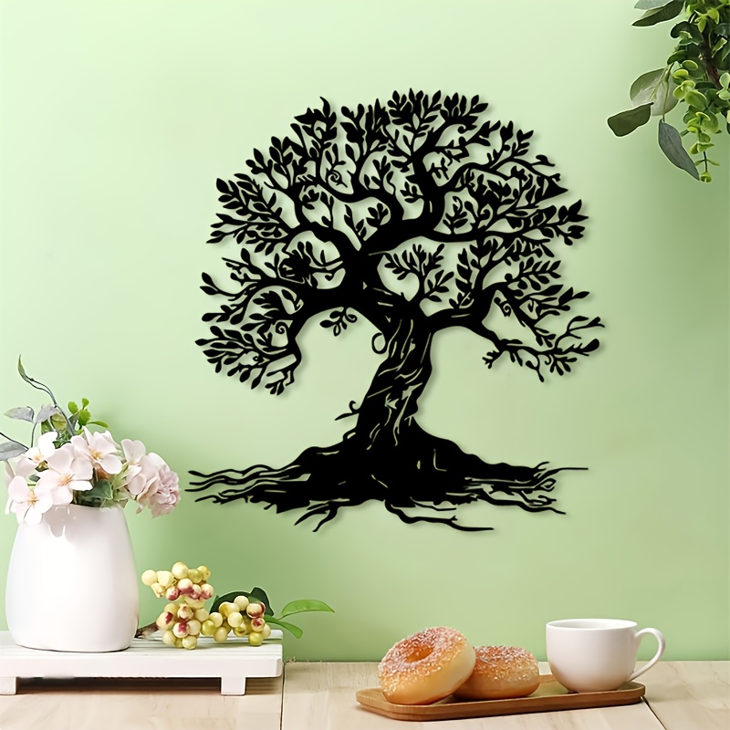 ديكور جداري معدني على شكل شجرة - مراجعة Home Decor Brand وسعره