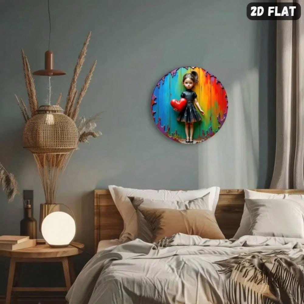 لوحة جدارية معدنية على شكل قلب - مراجعة Home Decor Brand وسعره