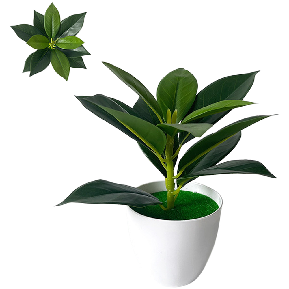 نبات أخضر اصطناعي في وعاء مصمم - مراجعة Home Decor Locations وسعره