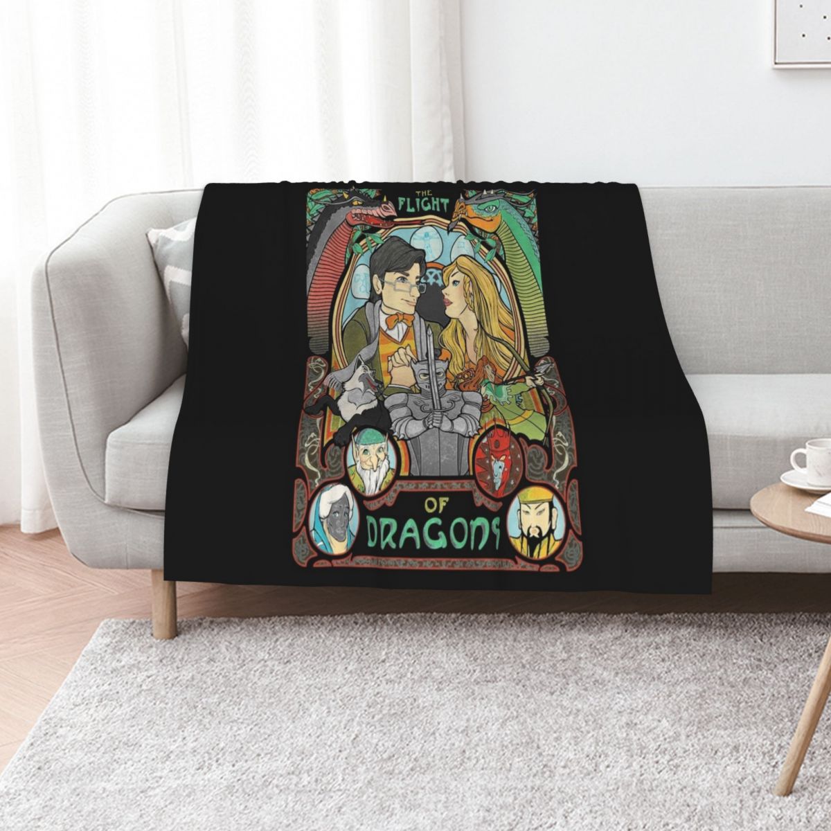 تي شيرت Flight of Dragons Esse - مراجعة Home Decor Png وسعره