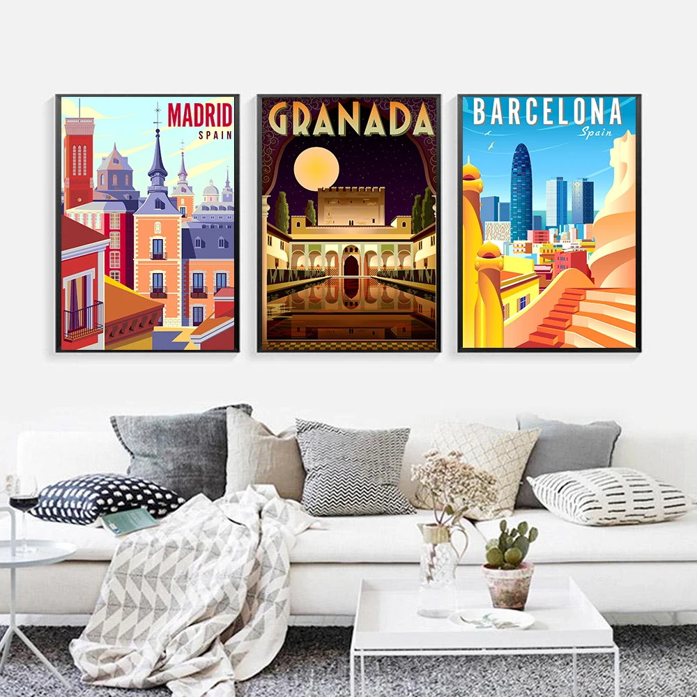 لوحة فنية عالمية شهيرة بتصميم  - مراجعة Home Decor Locations وسعره