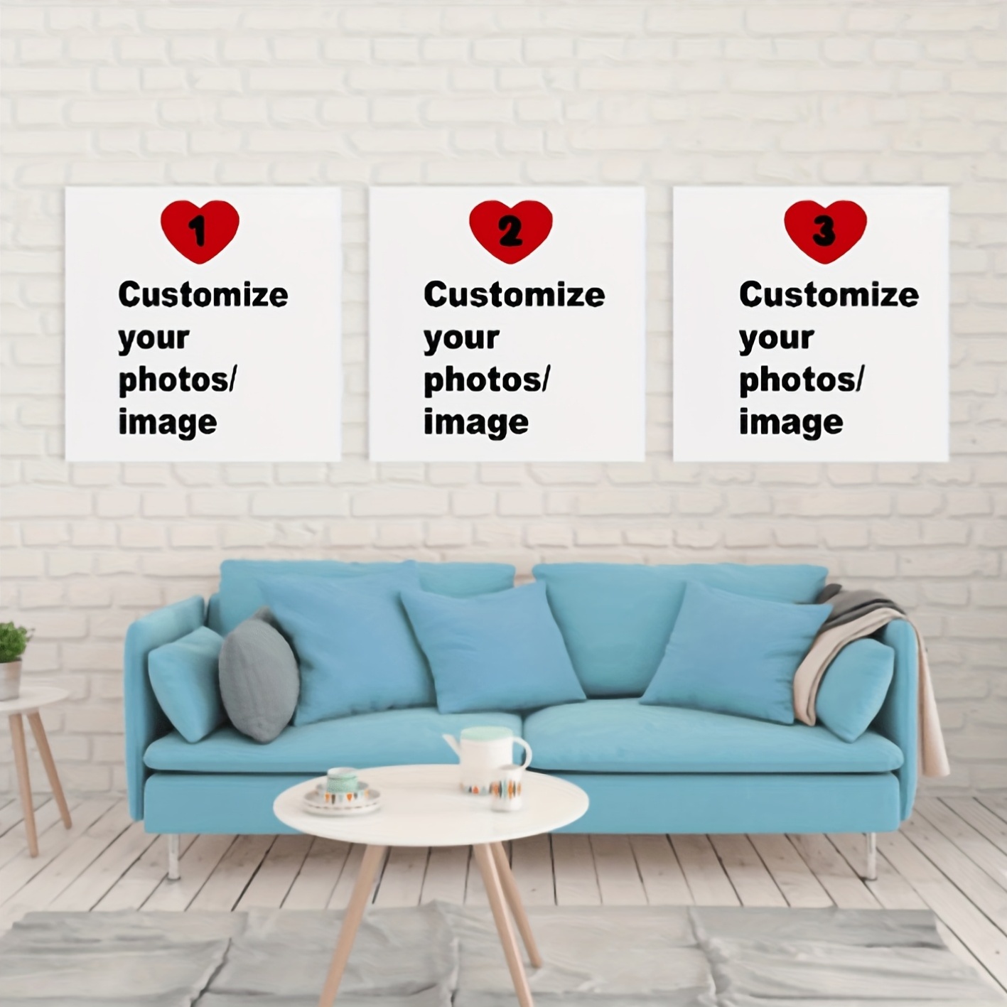 3 قطعة/المجموعة مخصص مربع قماش - مراجعة Home Decor Wall Pictures وسعره
