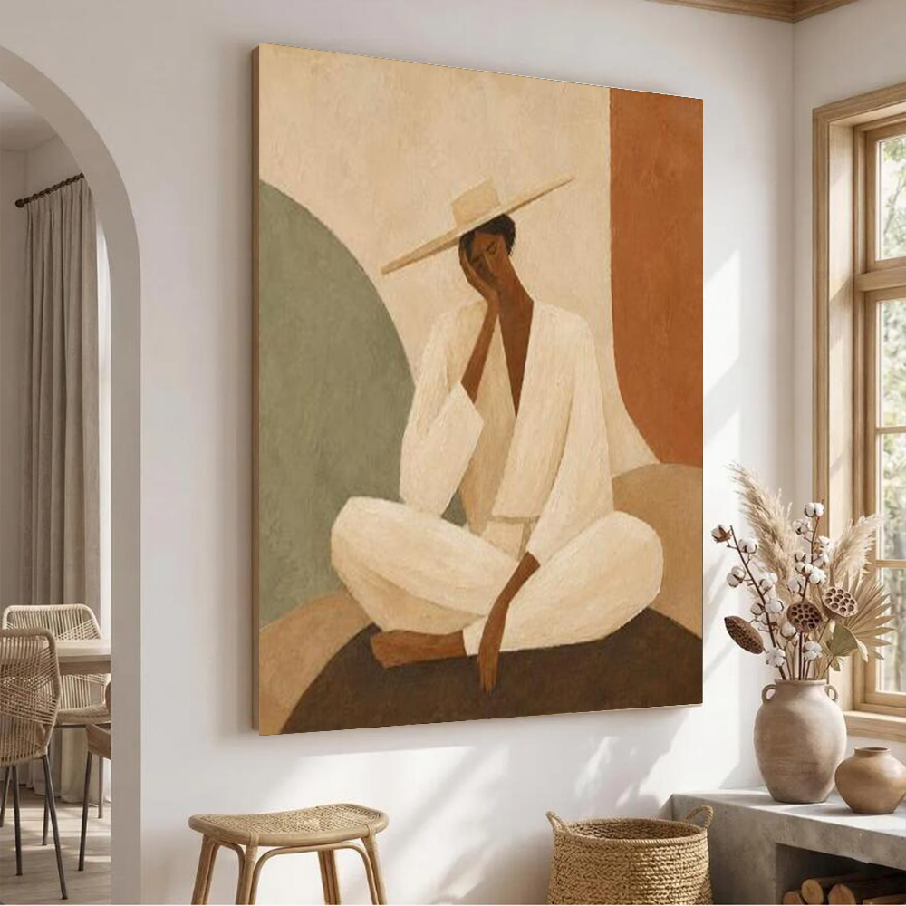 لوحة زيتية تجريدية على القماش  - مراجعة Home Decor Free Images وسعره