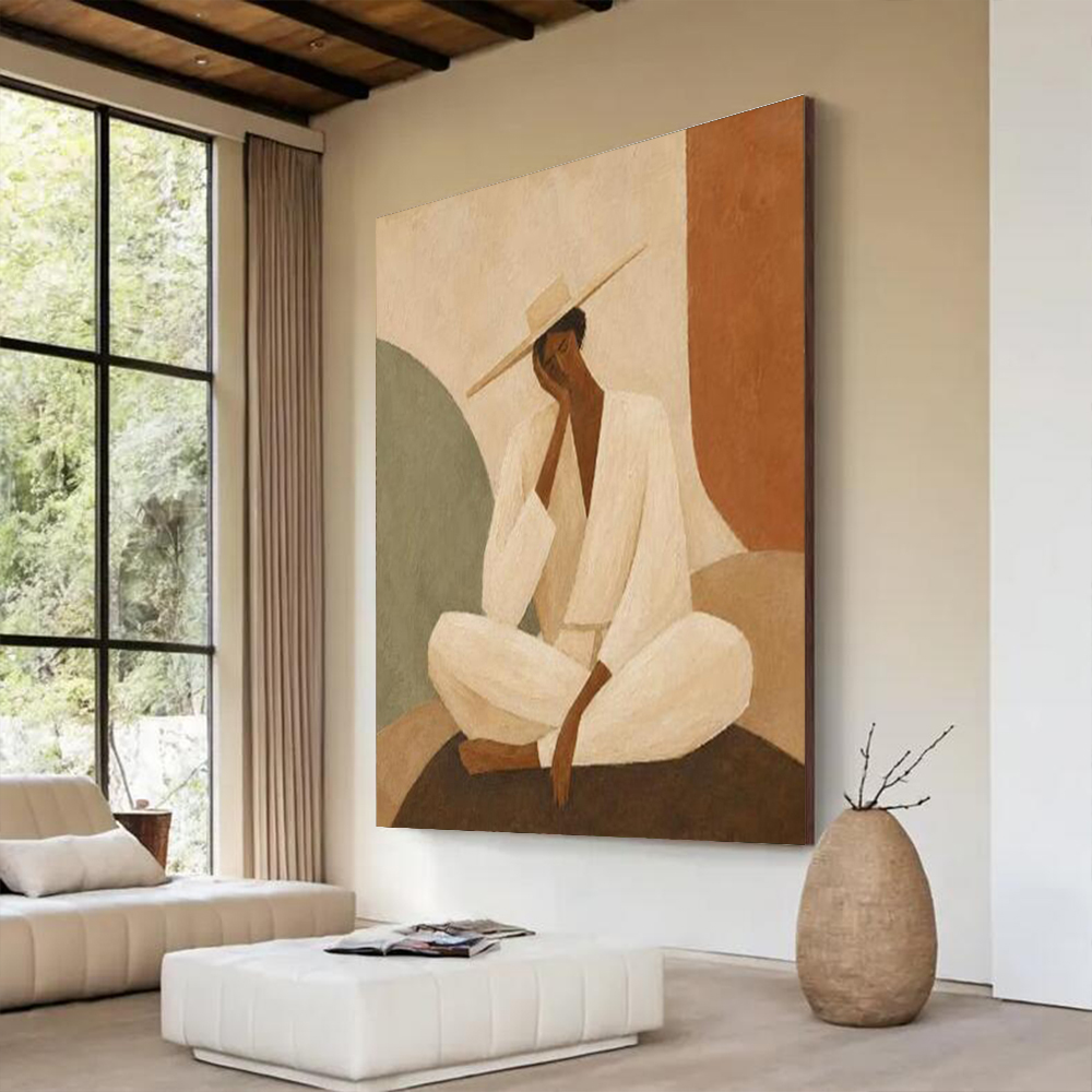 لوحة زيتية تجريدية على القماش  - مراجعة Home Decor Free Images وسعره