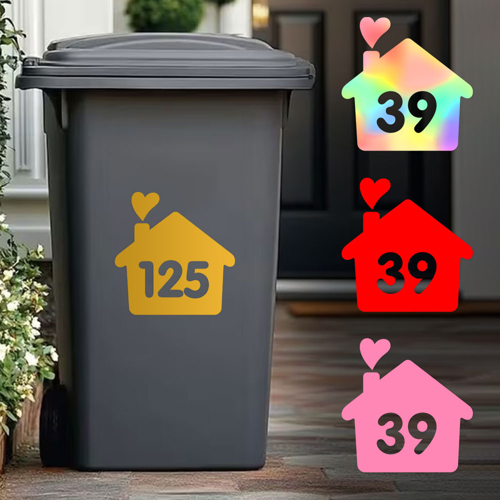 ملصقات أرقام المنازل المخصصة ( - مراجعة Home Decor Sticker وسعره
