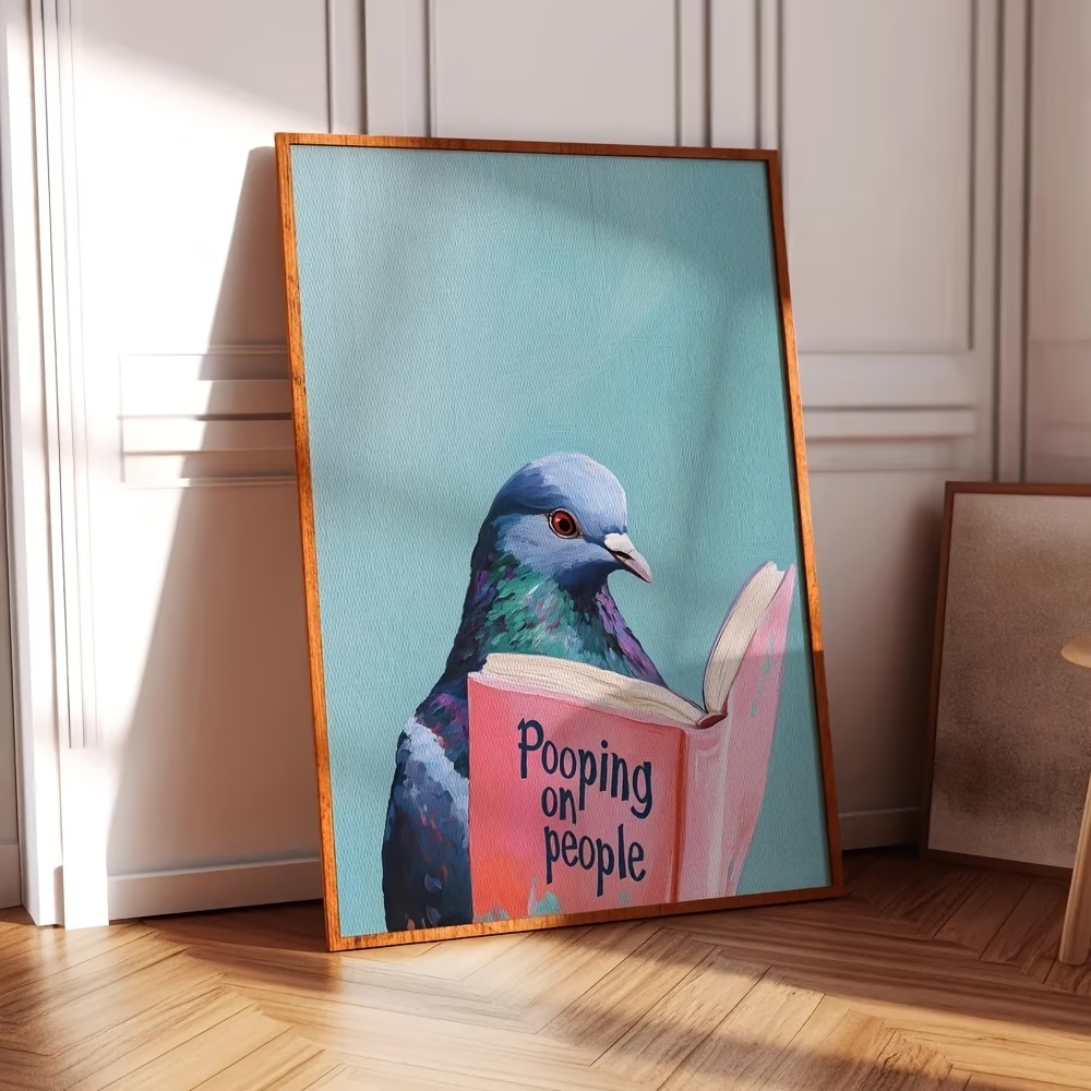 لوحة فنية حديثة لطيور الحمام ت - مراجعة Home Decor Wall Pictures وسعره