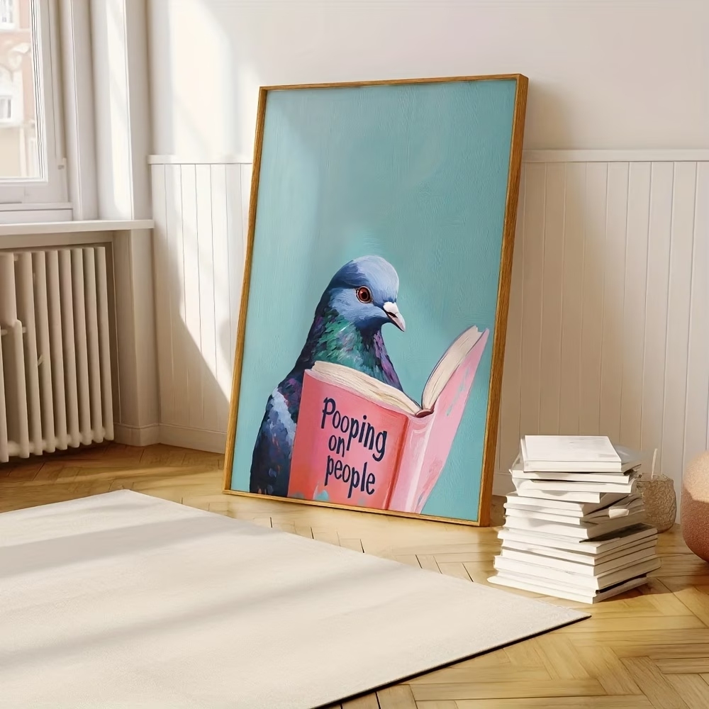 لوحة فنية حديثة لطيور الحمام ت - مراجعة Home Decor Wall Pictures وسعره