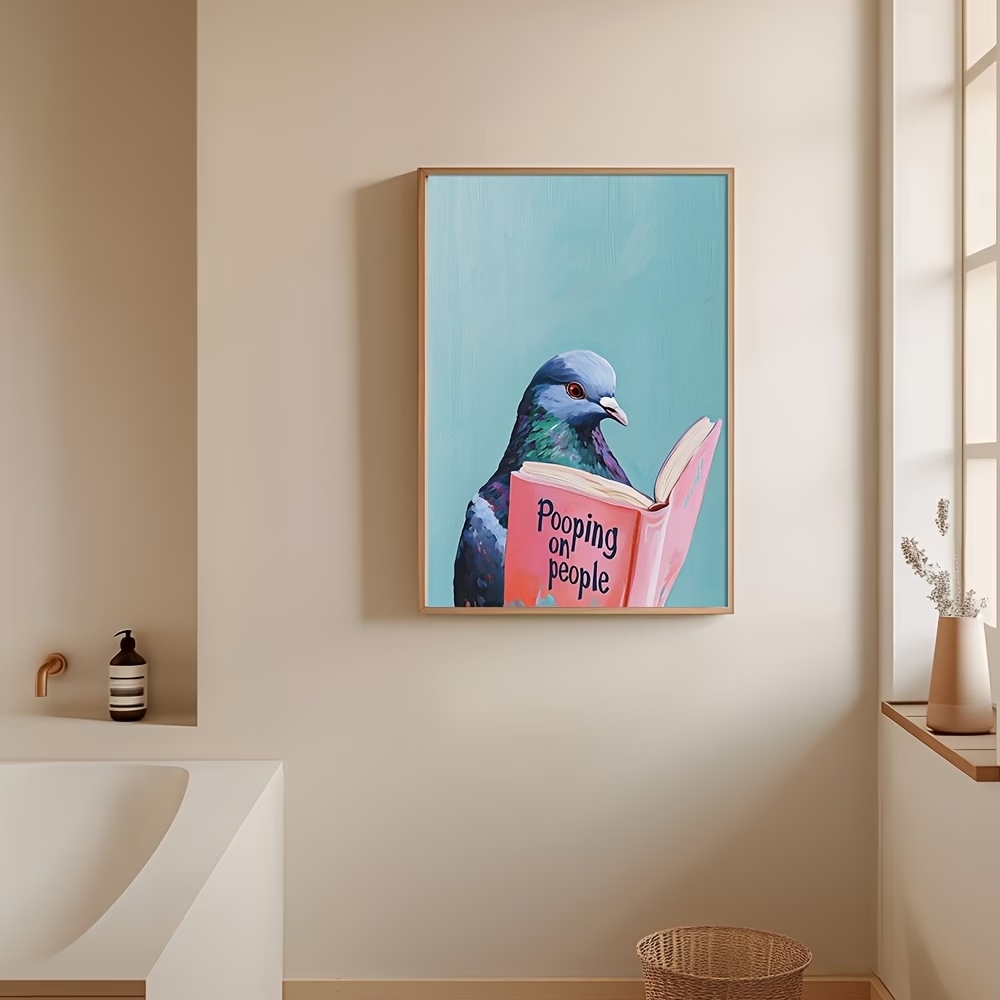 لوحة فنية حديثة لطيور الحمام ت - مراجعة Home Decor Wall Pictures وسعره