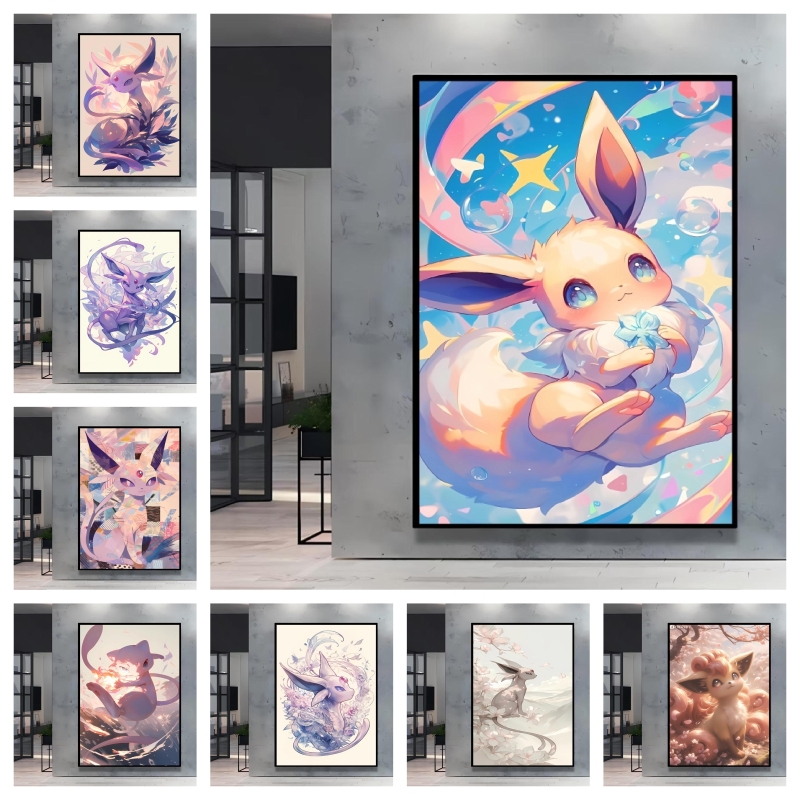لوحات ماسية بوكيمون إيفي، لوحا - مراجعة Home Decor Free Images وسعره