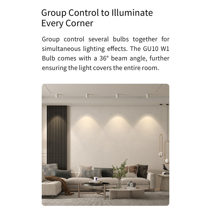 مصباح LED ذكي Yeelight GU10 W1 - مراجعة Yeelight Light Smart Bulb وسعره