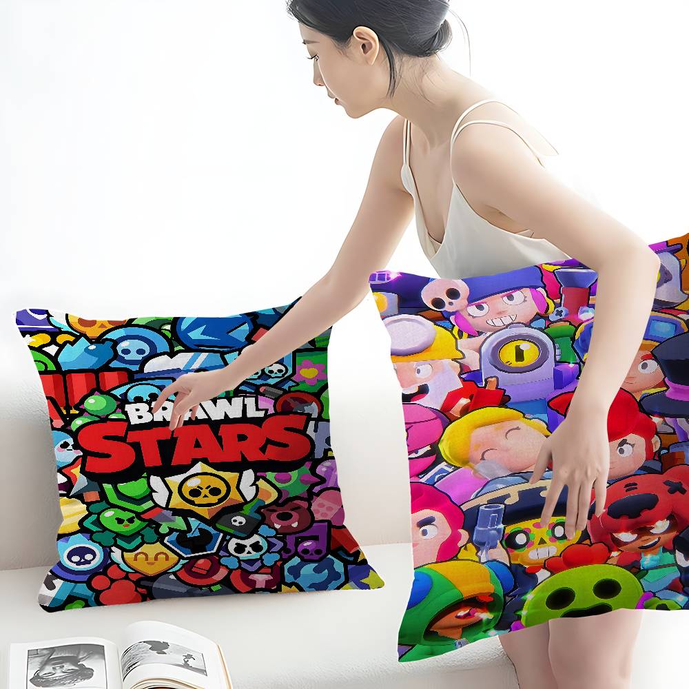 غطاء وسادة مطبوع بتصميم S-star - مراجعة Home Decor Mobile Game وسعره